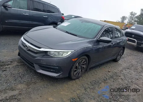 2016 Honda Civic Ex from USA, damaged, VIN 19XFC2F70GE016220